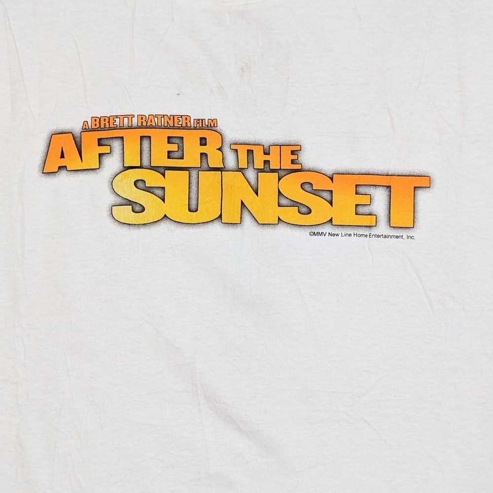 Vintage After the Sunset movie promo t-shirt - SI… - image 2
