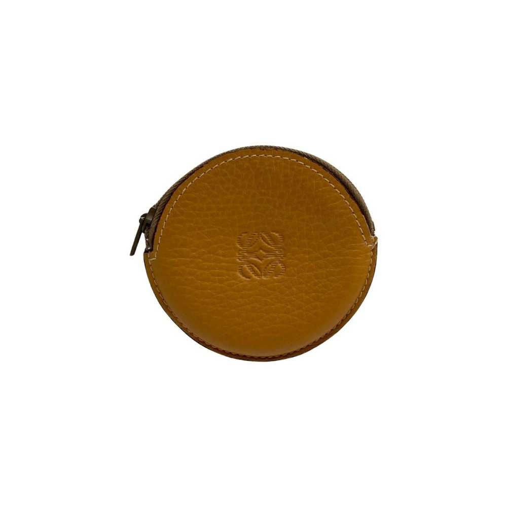 Loewe LOEWE Anagram Logo Embossed Leather Genuine… - image 1