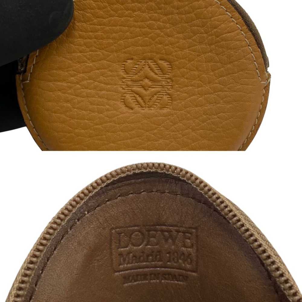 Loewe LOEWE Anagram Logo Embossed Leather Genuine… - image 2