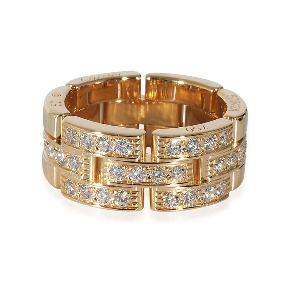 Cartier Maillon Panthère yellow gold ring - image 1