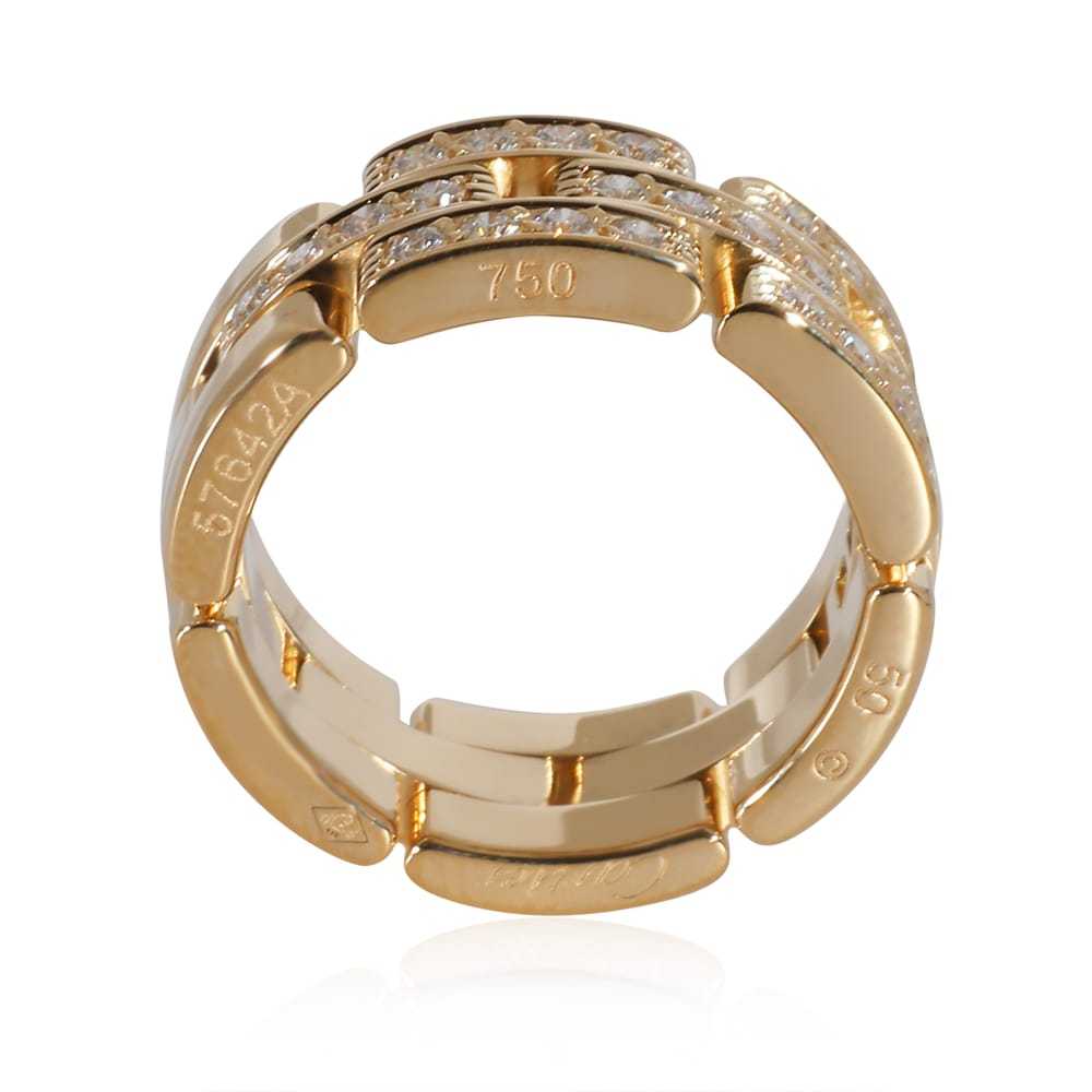 Cartier Maillon Panthère yellow gold ring - image 4