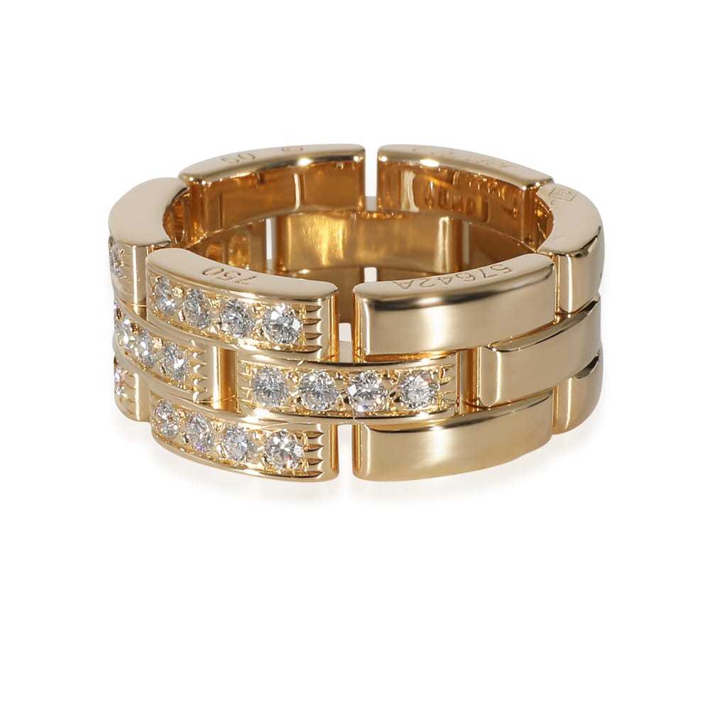Cartier Maillon Panthère yellow gold ring - image 5