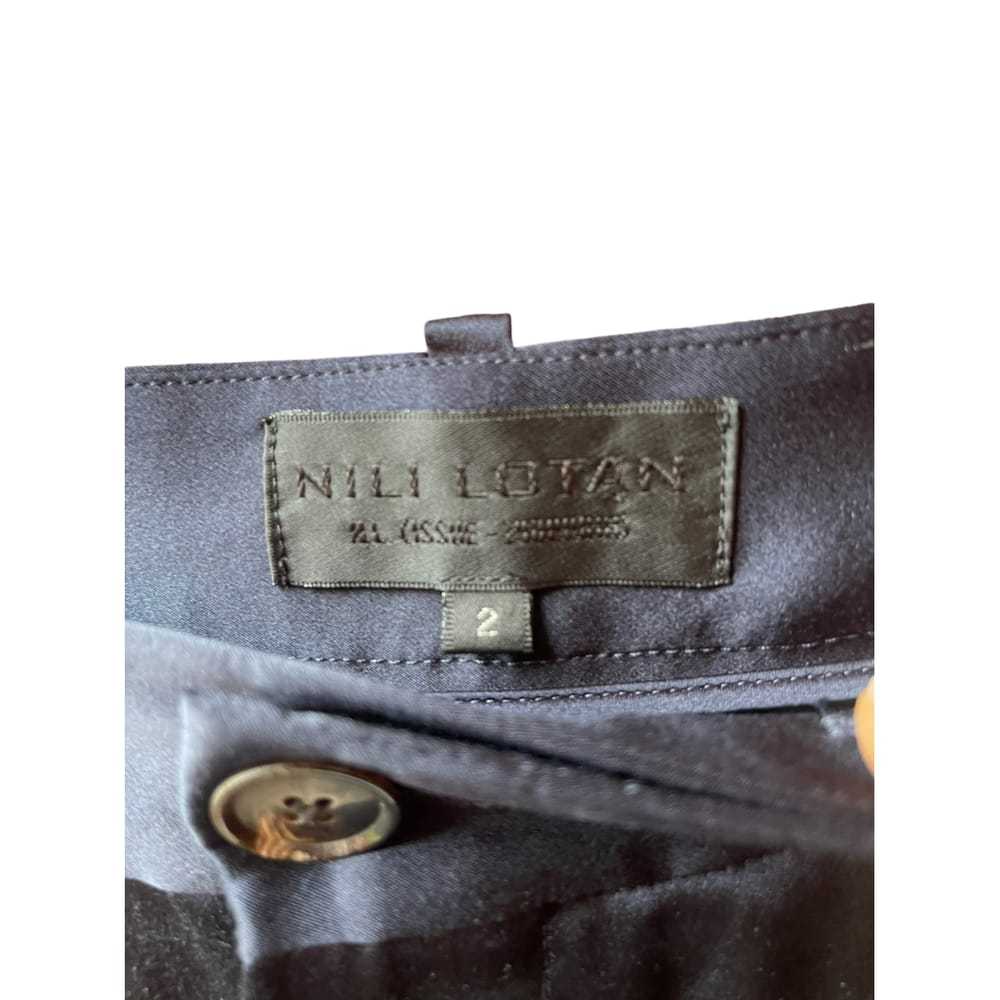 Nili Lotan Silk straight pants - image 3