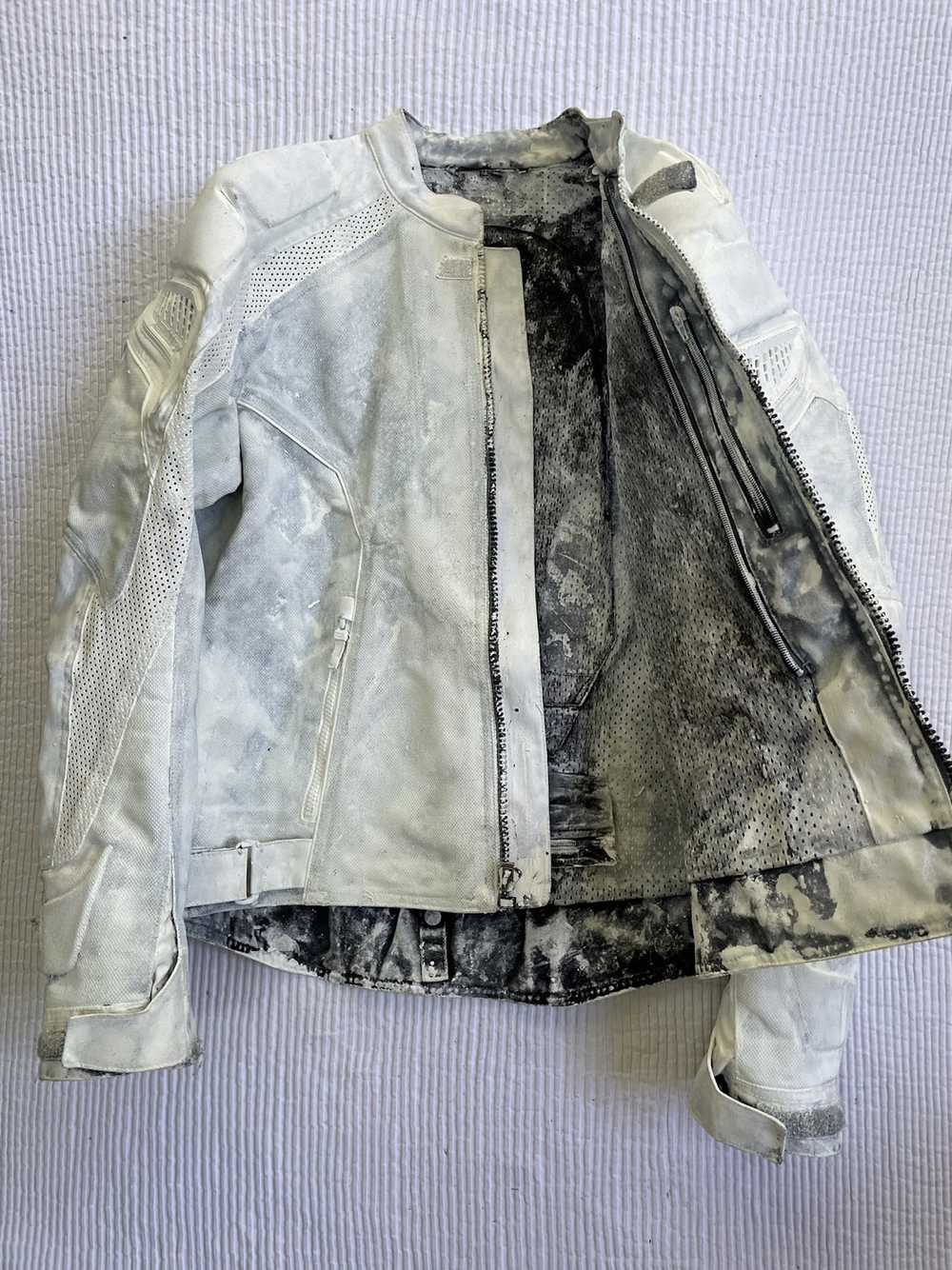 Custom × Handmade × Vintage Nylon Moto Jacket in … - image 9