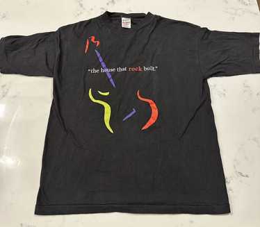 90s ROCK AND ROLL HALL OF FAME バンT USA製 バンドT Tシャツ ロックンロールの殿堂 ミュージアム 古着 90s