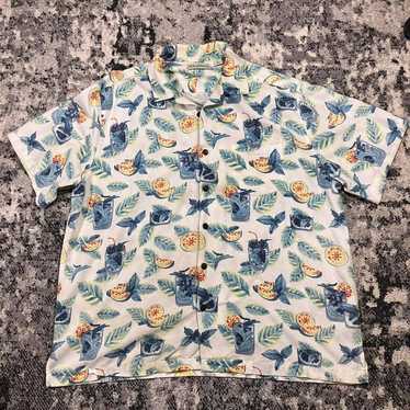 Caribbean × Hawaiian Shirt × Vintage Vintage 90s … - image 1