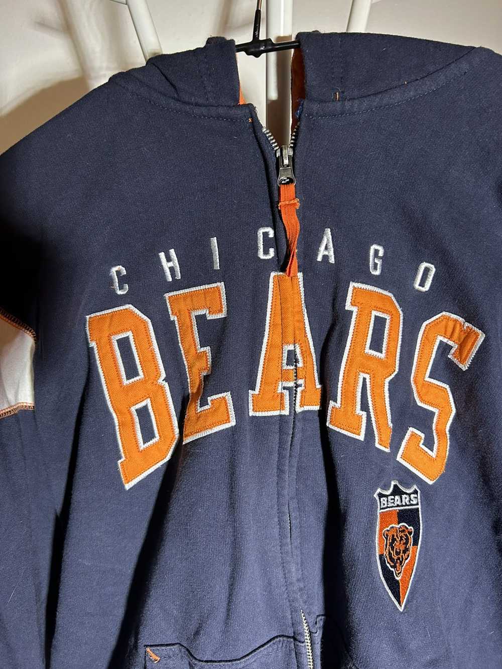 NFL × Streetwear × Vintage Chicago Bears Zip up h… - image 2