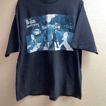 Vintage 90’s/Y2K The Beatles Abbey Road Band Shir… - image 1