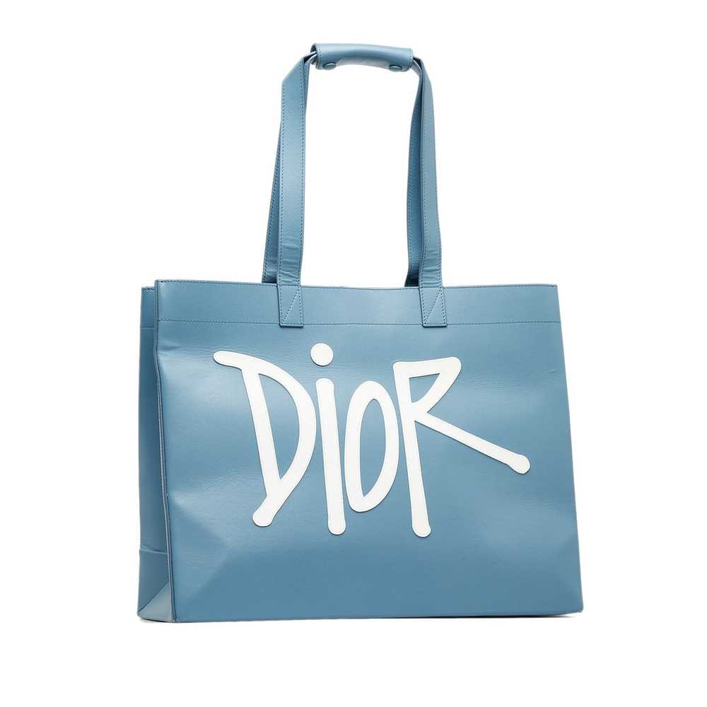 Dior DIOR x Stussy Large Logo Applique Tote Tote … - image 2
