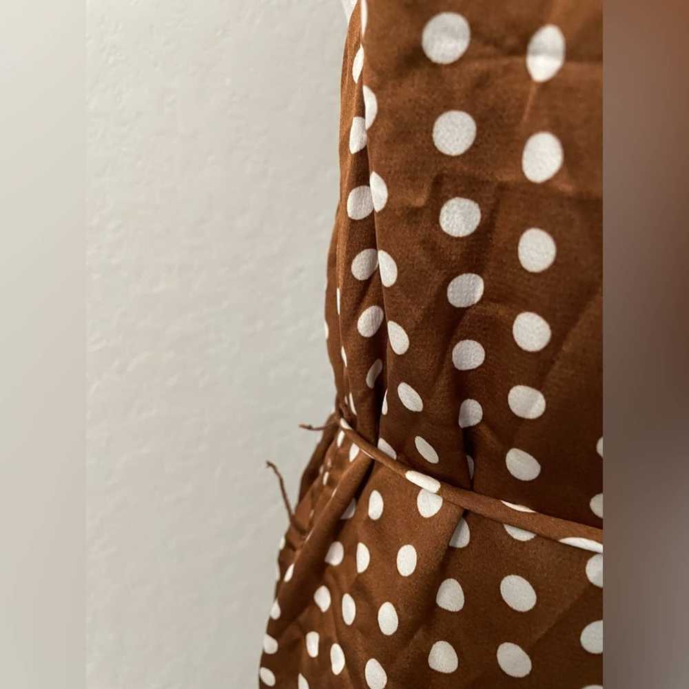 Elliatt Elliatt Bronte dotted dress in Caramel - … - image 7