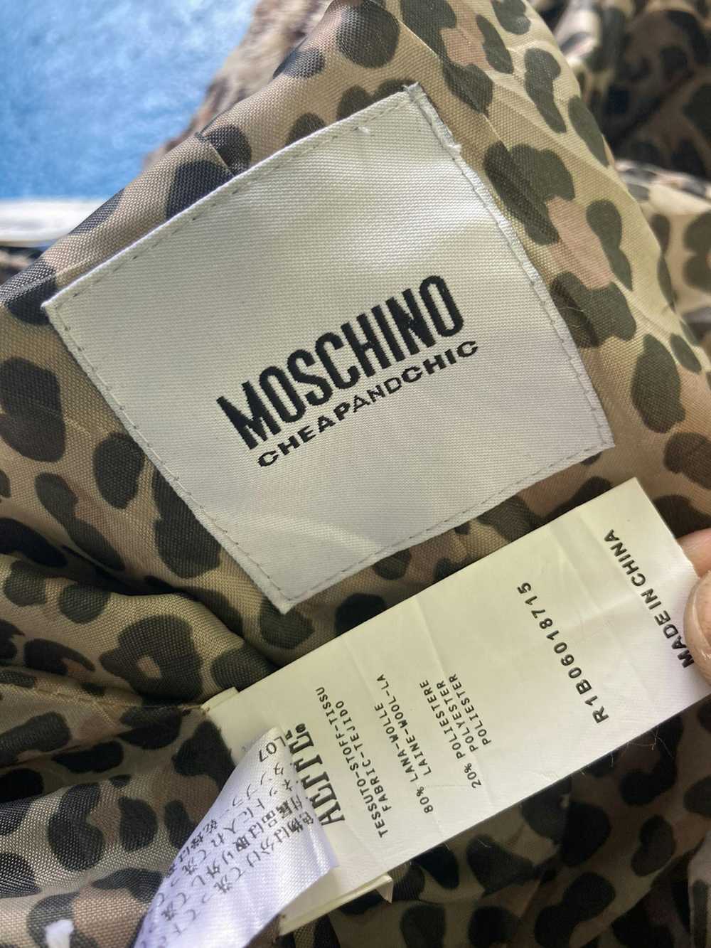 Moschino Moschino Cheapandchic Fury Neck Jacket - image 6