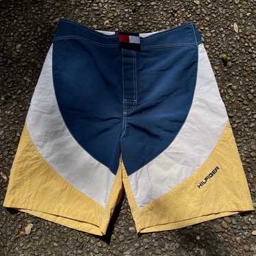 Tommy Hilfiger Vintage Surf Style Beach Shorts - image 1