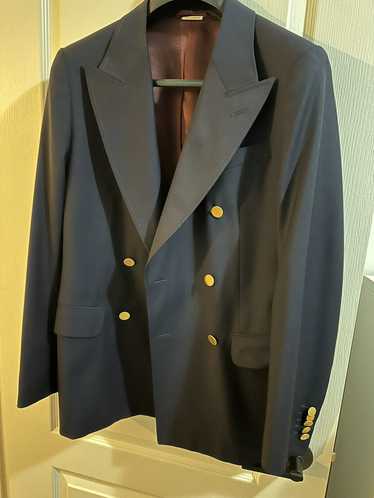 Gucci Gucci Navy Double Breasted Blazer - image 1