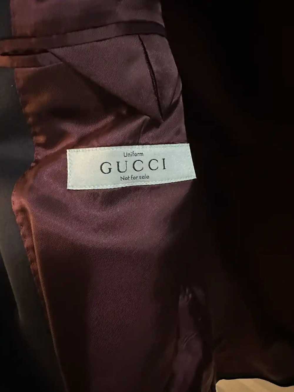 Gucci Gucci Navy Double Breasted Blazer - image 3