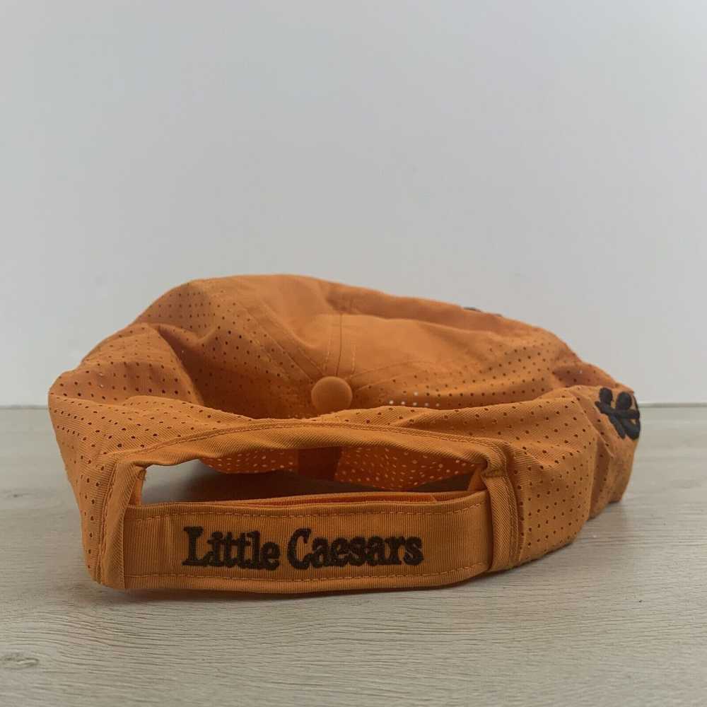 Other Little Caesars Hat Orange Adjustable Hat Ad… - image 6