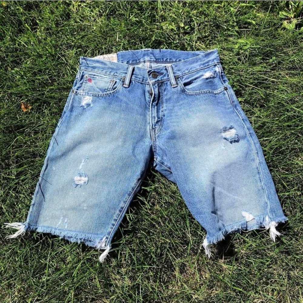 Polo Ralph Lauren Jean Shorts Vintage Pants Denim - image 3