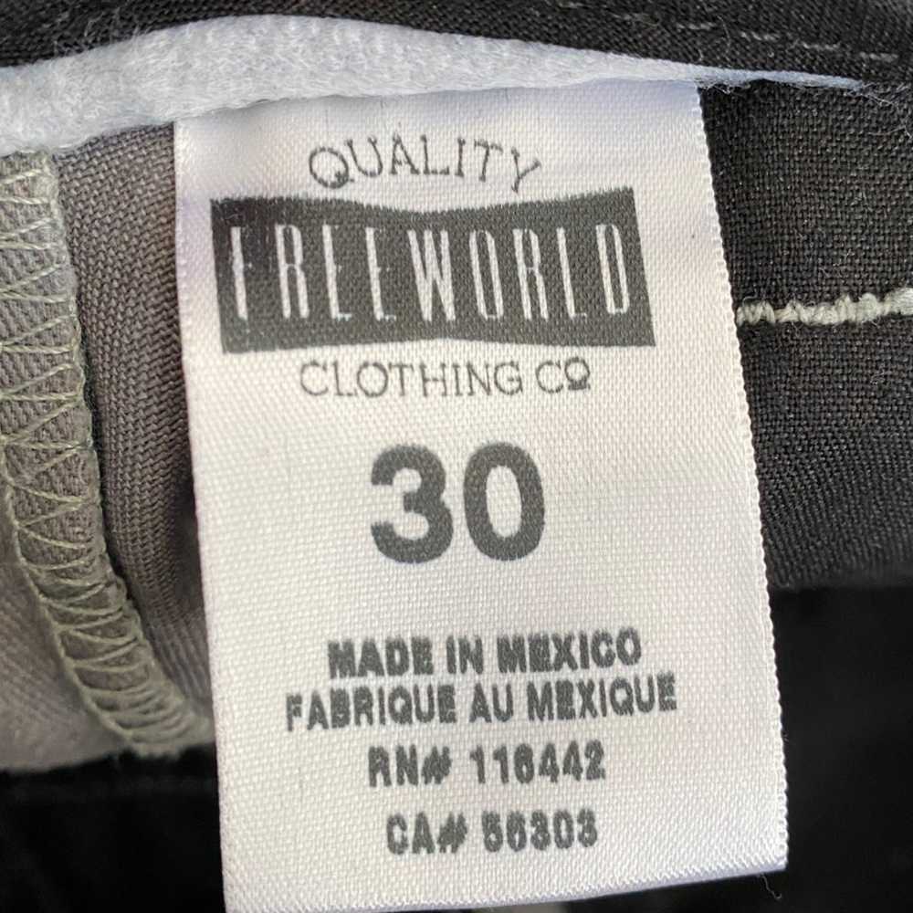 FreeWorld Clothing Co. Gray Mens Chino twill Shor… - image 4