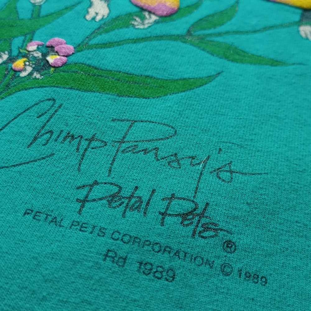 Vintage Vintage 1989 Chimp Pansy's Petal Pets Sin… - image 6