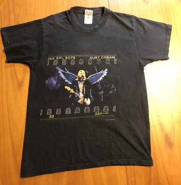 Band Tees × Vintage 1999 Kurt Cobain photo shirt - image 1