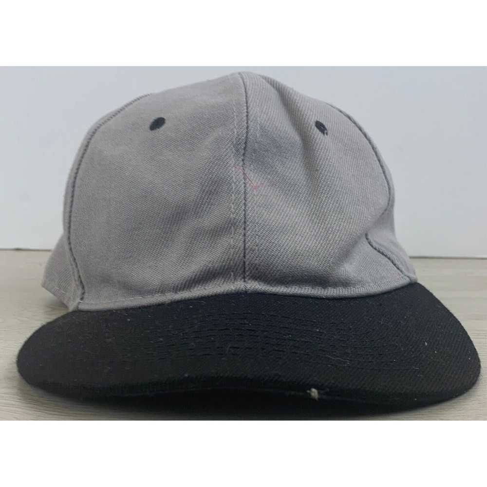 Other Gray Black Baseball Hat Gray Snapback Hat A… - image 1