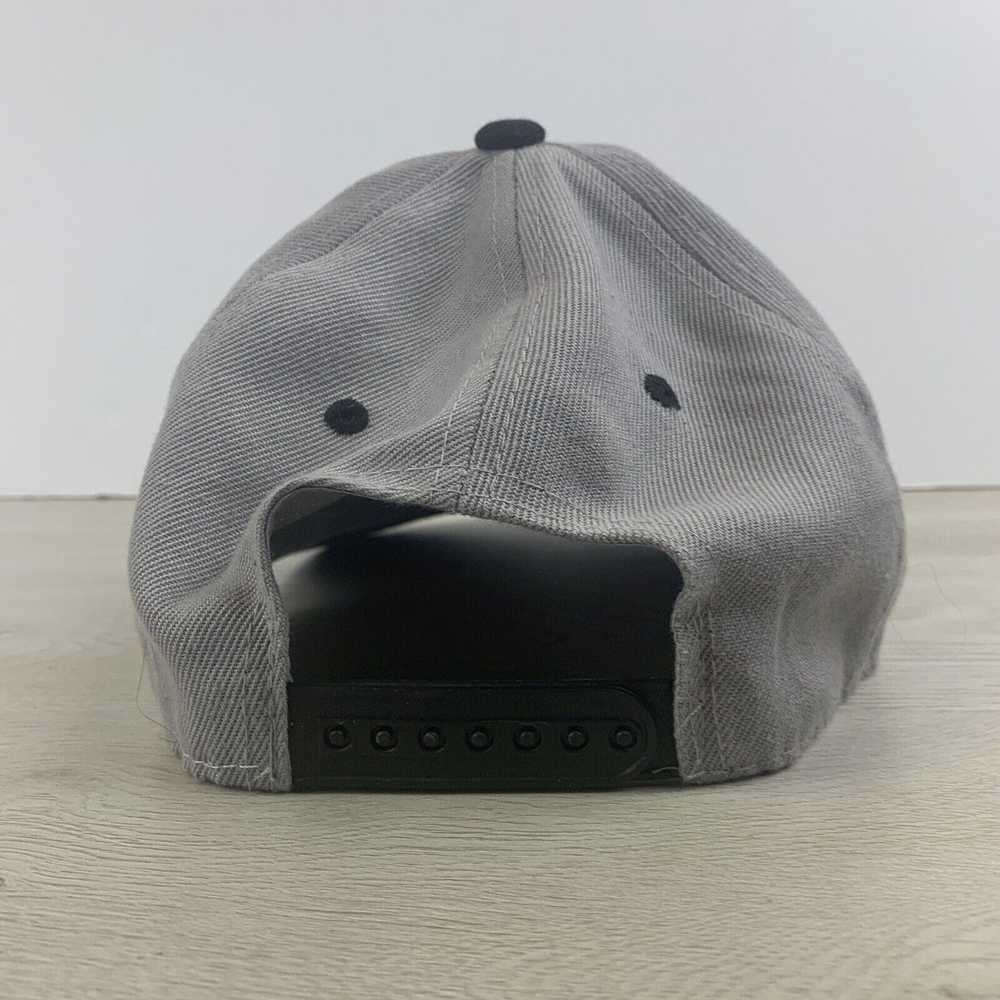 Other Gray Black Baseball Hat Gray Snapback Hat A… - image 6