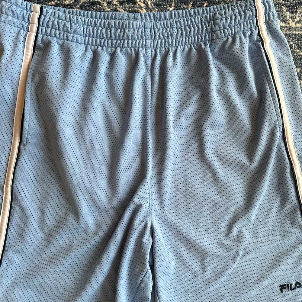 Fila × Sportswear × Vintage Vintage Fila UNC blue… - image 3