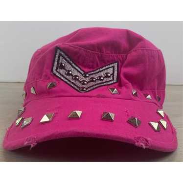 Other Pink Diamond Hat Pink Adjustable Hat Adult … - image 1