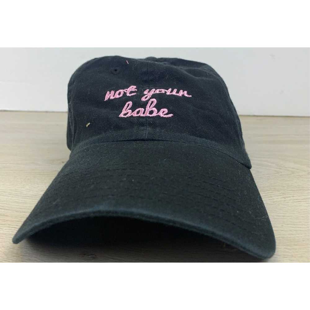 Other Not Your Babe Hat Babe Black Hat Adjustable… - image 1