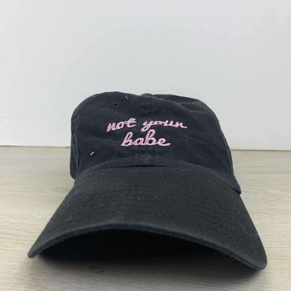 Other Not Your Babe Hat Babe Black Hat Adjustable… - image 3