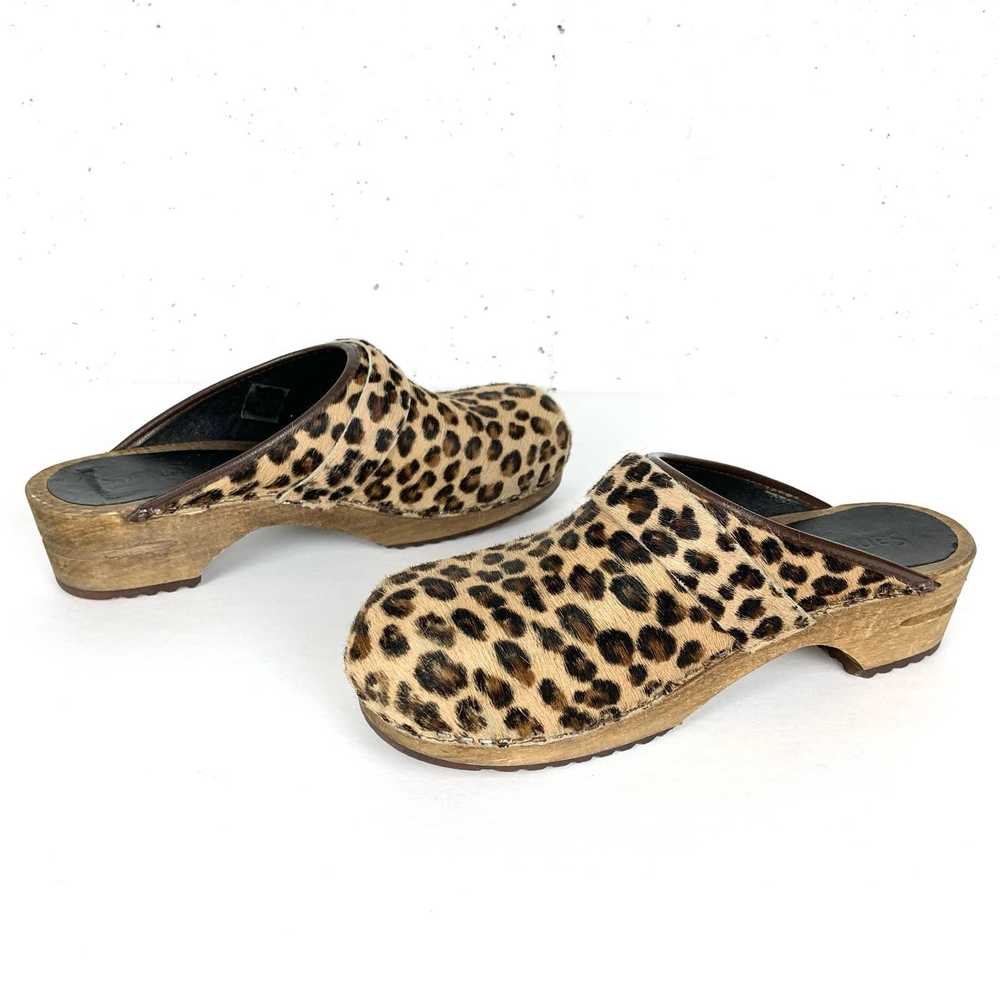 Other Sanita Womens Caroline Leopard Clog Mules B… - image 9