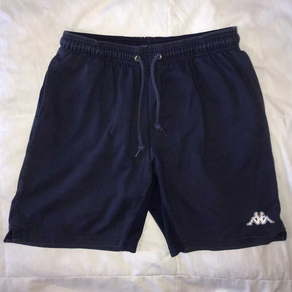 Vintage KAPPA Blue/Navy Sweat Shorts - image 2
