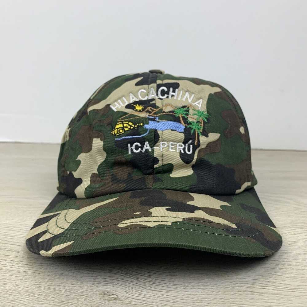 Other Huacachina ICA Peru Hat Green Camo Hat Adju… - image 3