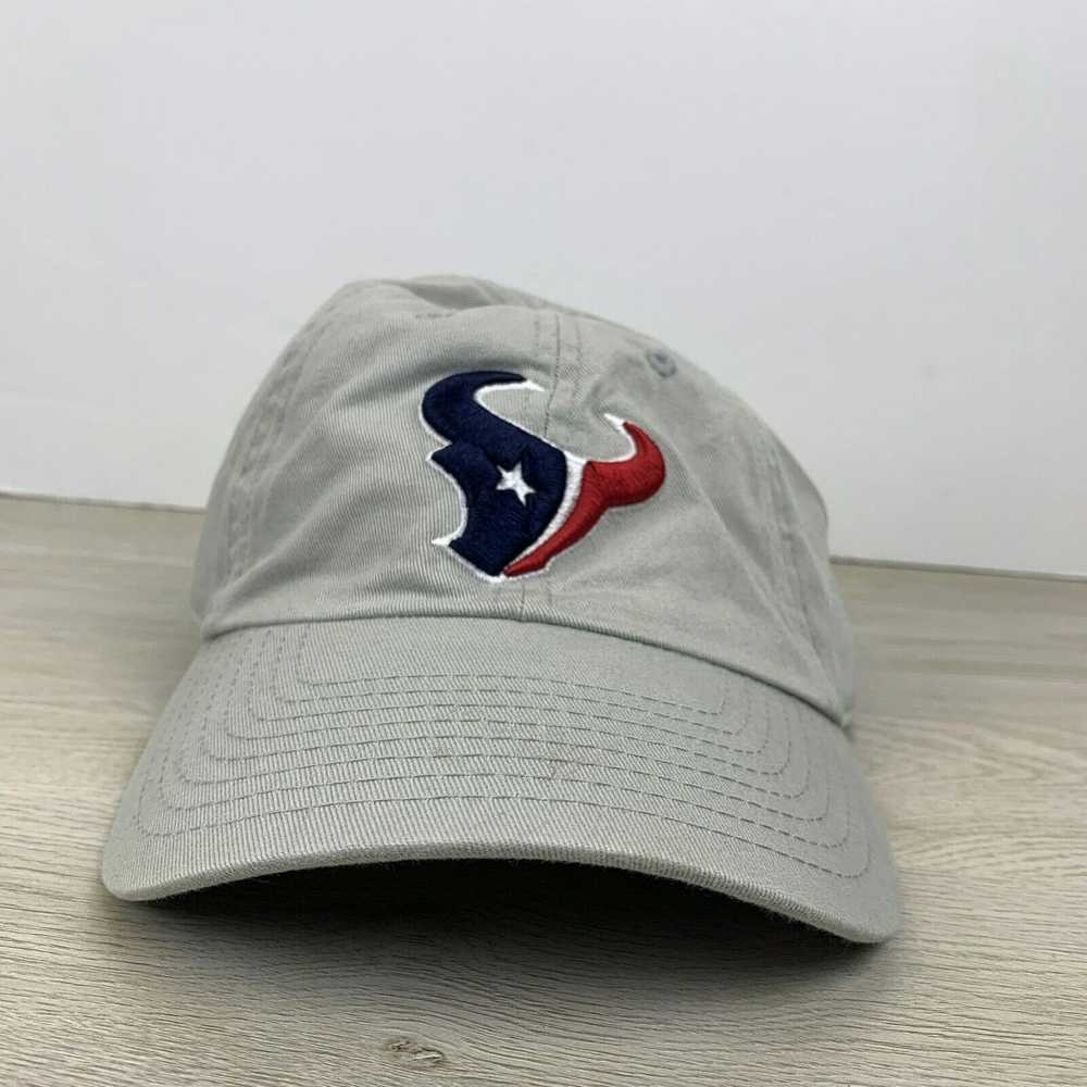 Other Houston Texans NFL Hat Gray Tan Hat Adjusta… - image 2