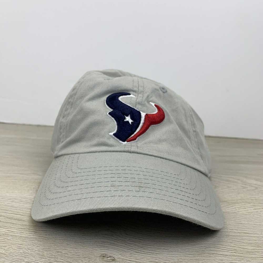 Other Houston Texans NFL Hat Gray Tan Hat Adjusta… - image 3