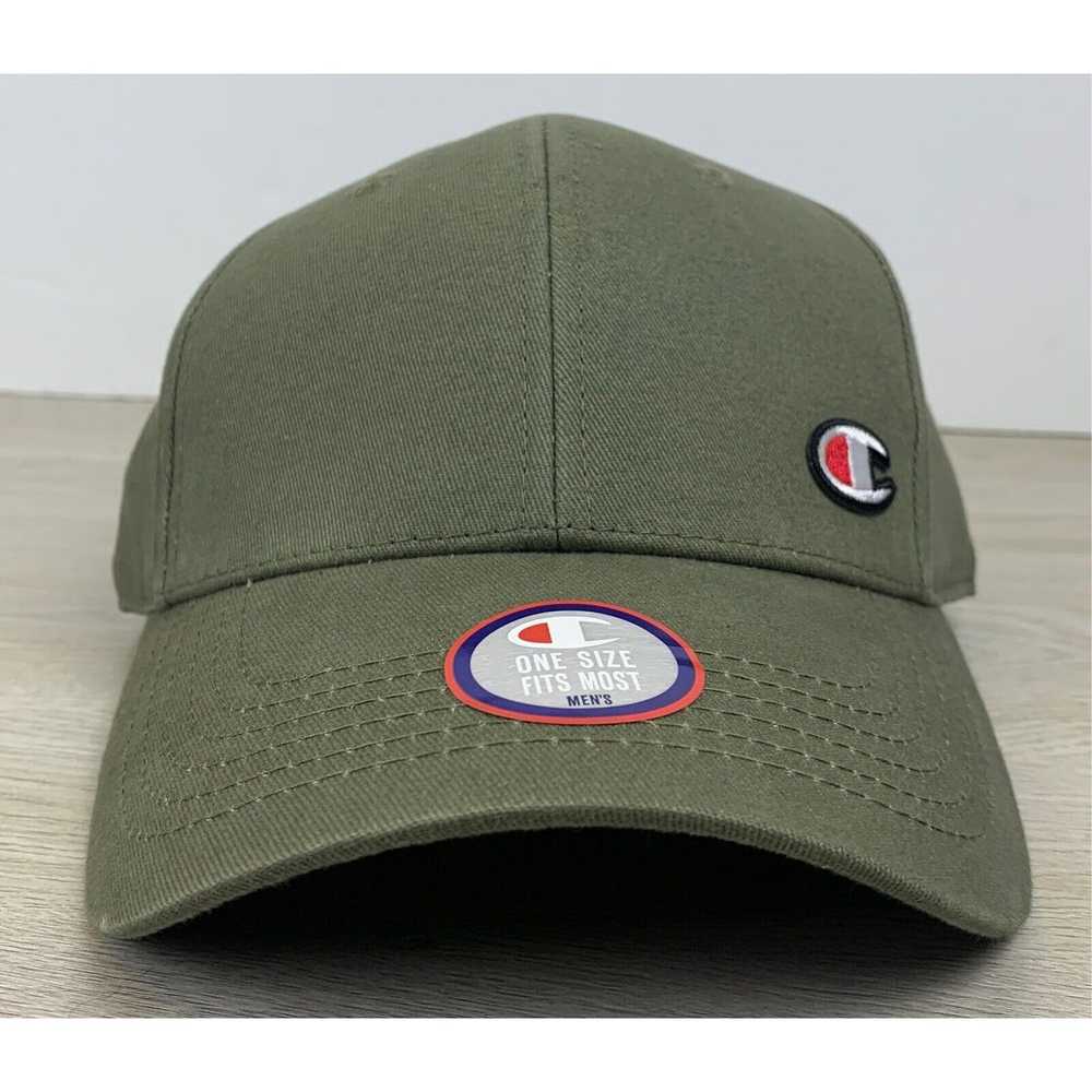 Champion Champion Brand Hat Green Hat Adjustable … - image 1