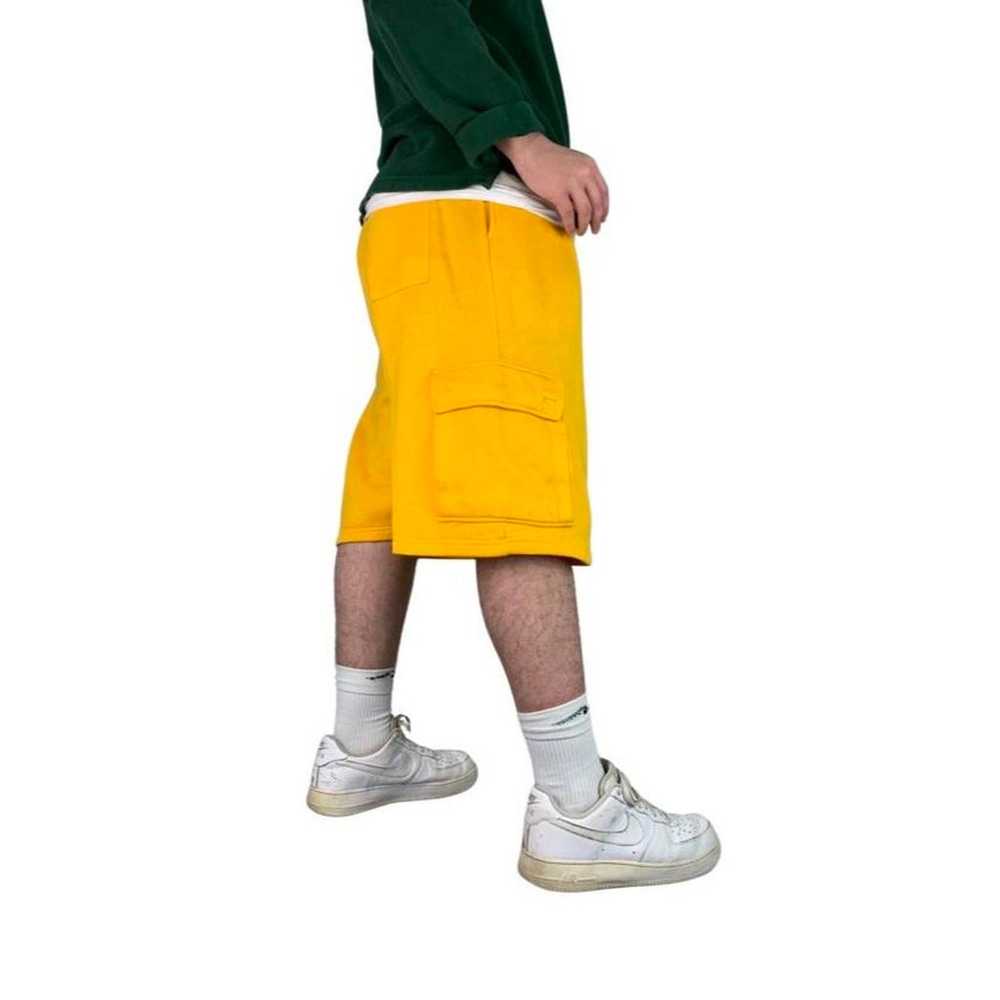 Vintage 90s baggy cargo sweat shorts - image 2