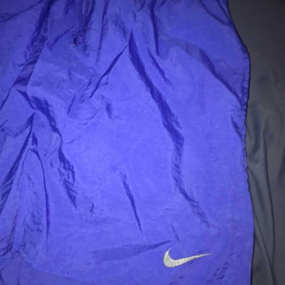 Vintage 90’s Nike Blue Shorts - image 2
