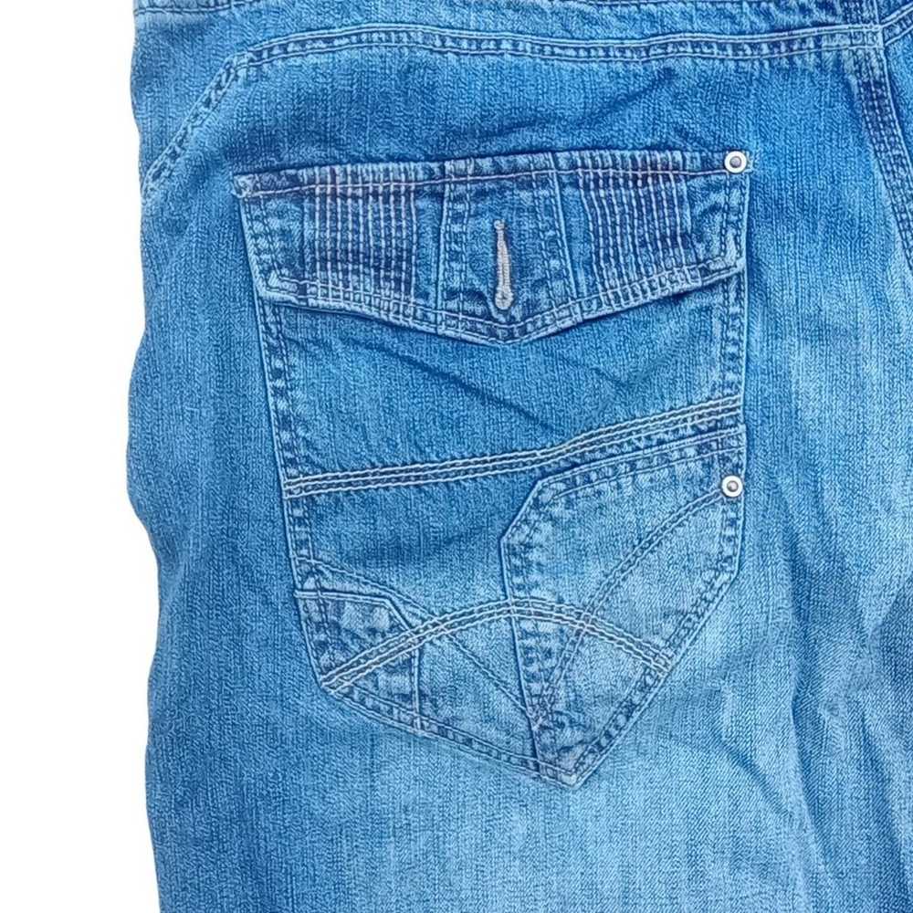 Vintage Y2K rocawear denim jean shorts jorts skat… - image 3