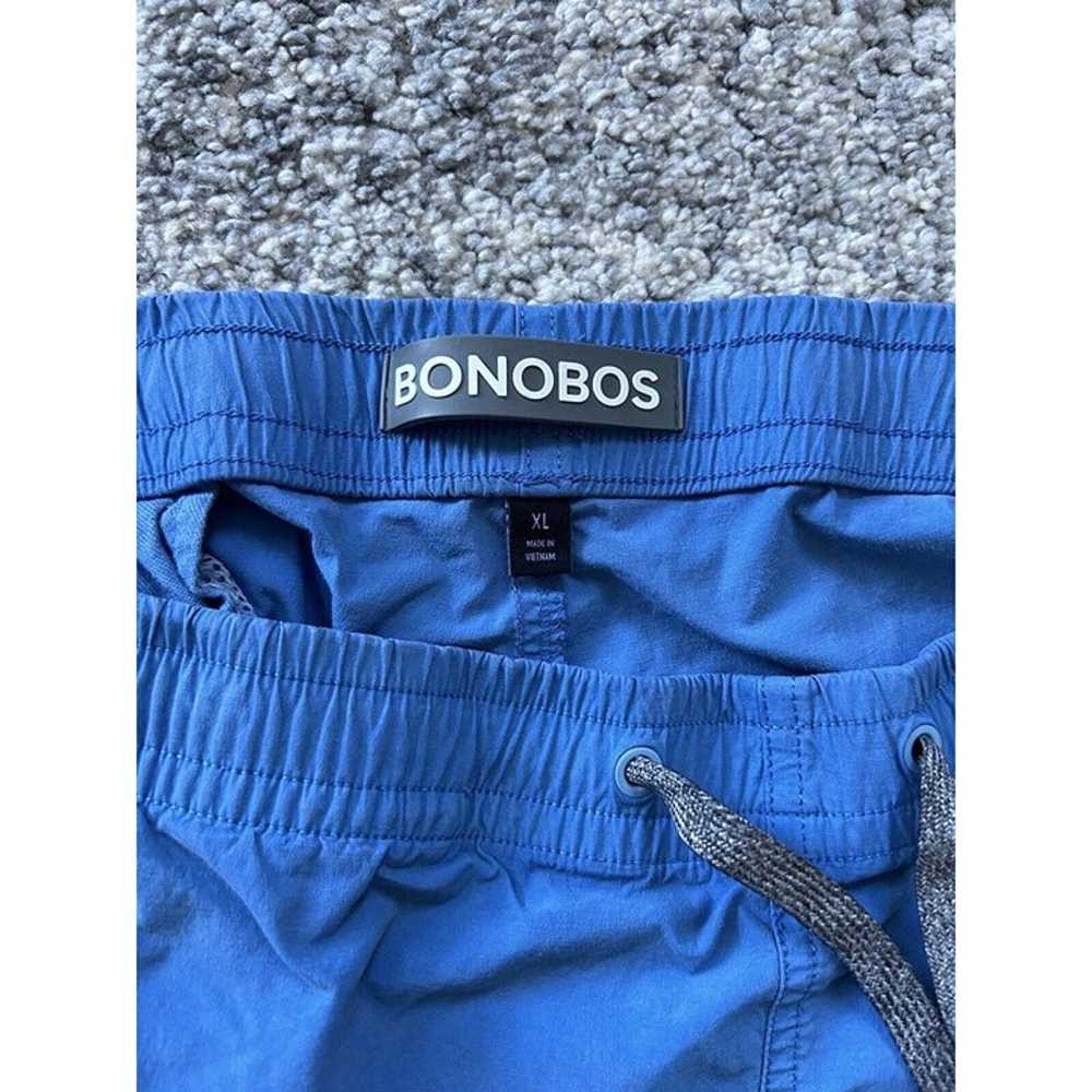 Bonobos Anywhere 7" Inseam Shorts Blue Elastic Wa… - image 4