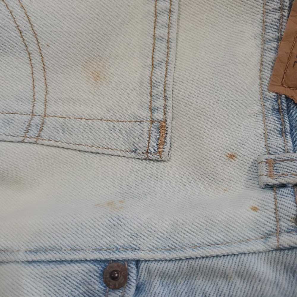 VINTAGE LEVIS 501 SHORTS MADE IN USA - image 12