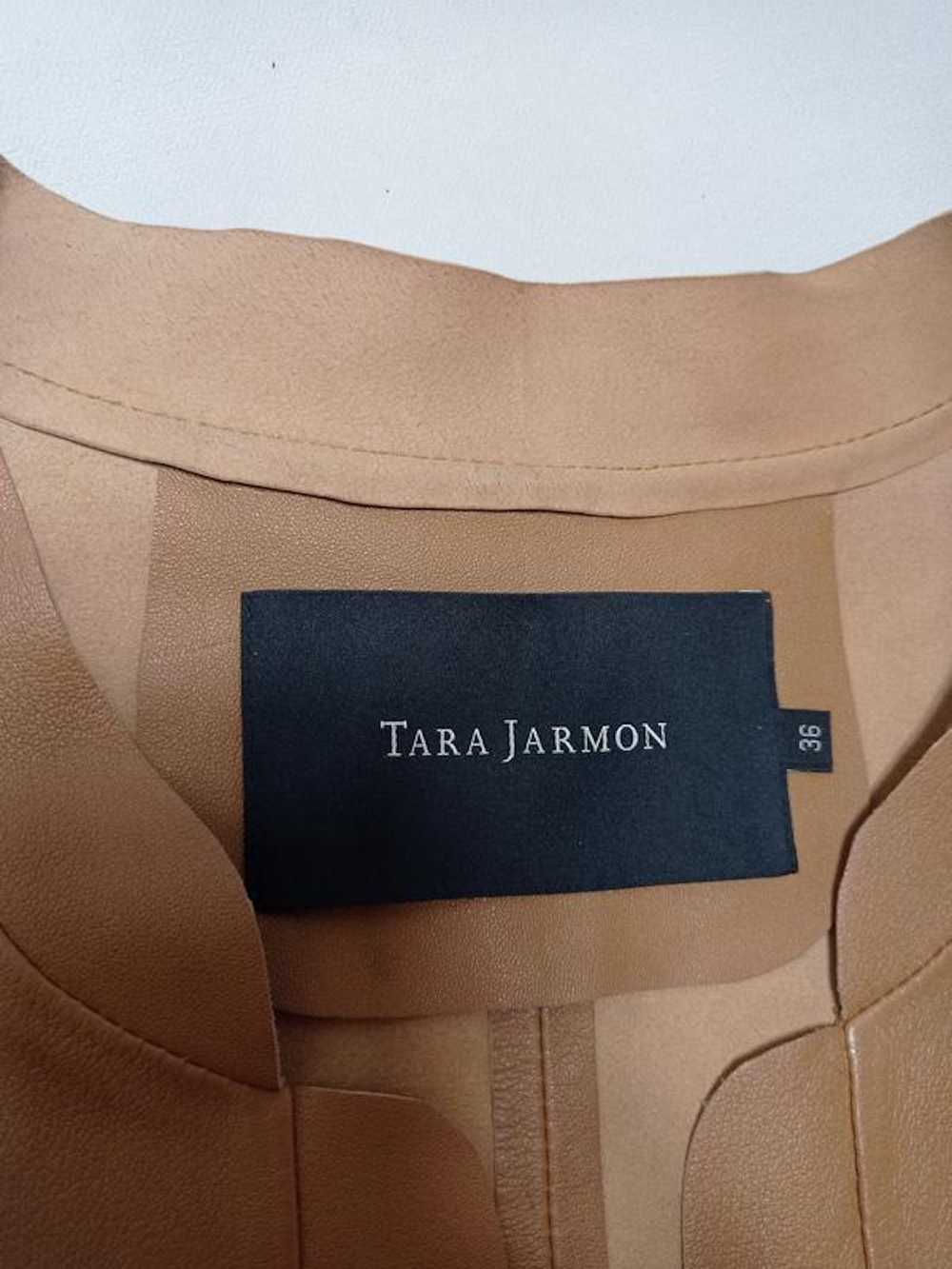 Tara Jarmon Tara jarmon leather jacket jacket ori… - image 7