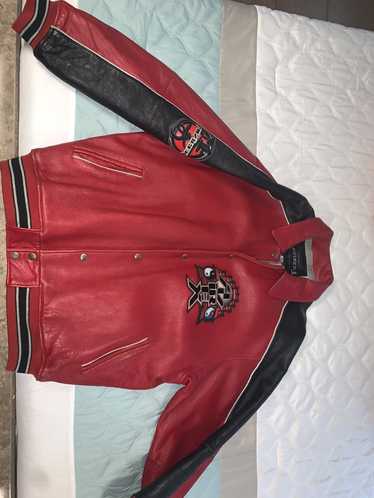 Avirex × Avirex Varsity Jacket × Leather Jacket Av