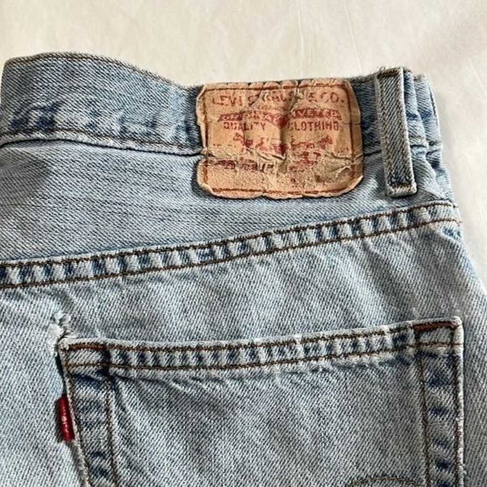 LEVIS 505 SHORTS DISTRESSED - image 3