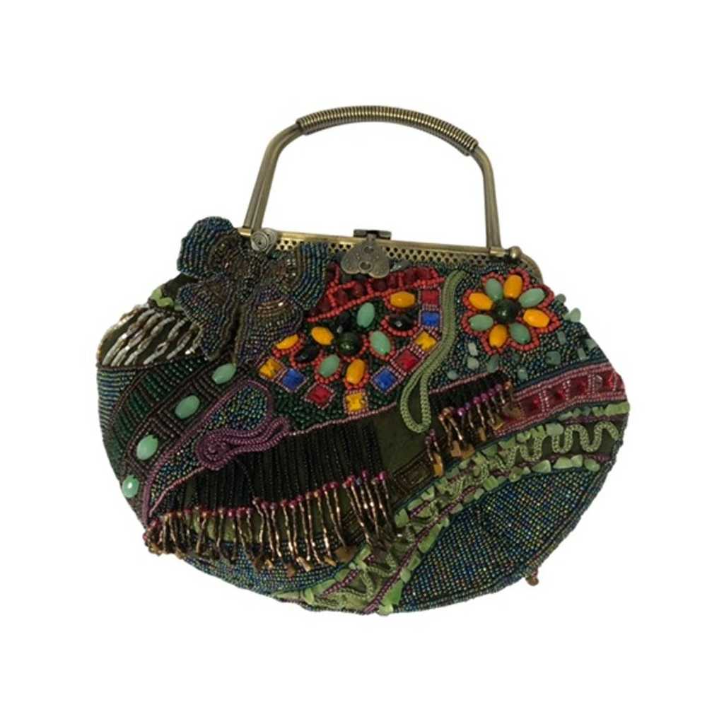 Purse. Chicos Kaleidoscope Butterfly Embellished … - image 1