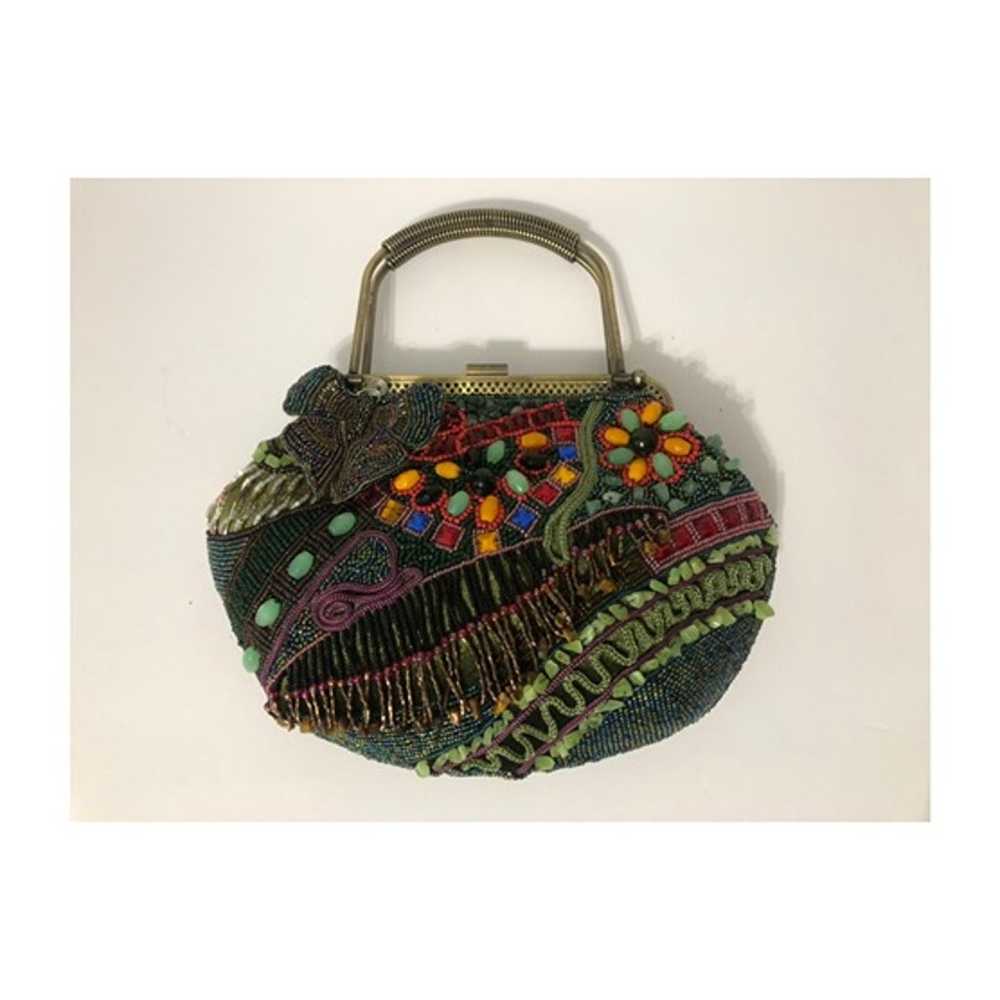 Purse. Chicos Kaleidoscope Butterfly Embellished … - image 5