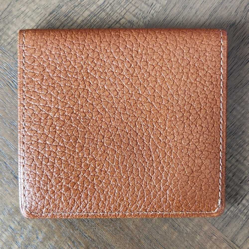 Vintage Burberry Leather Coin Pouch - image 3