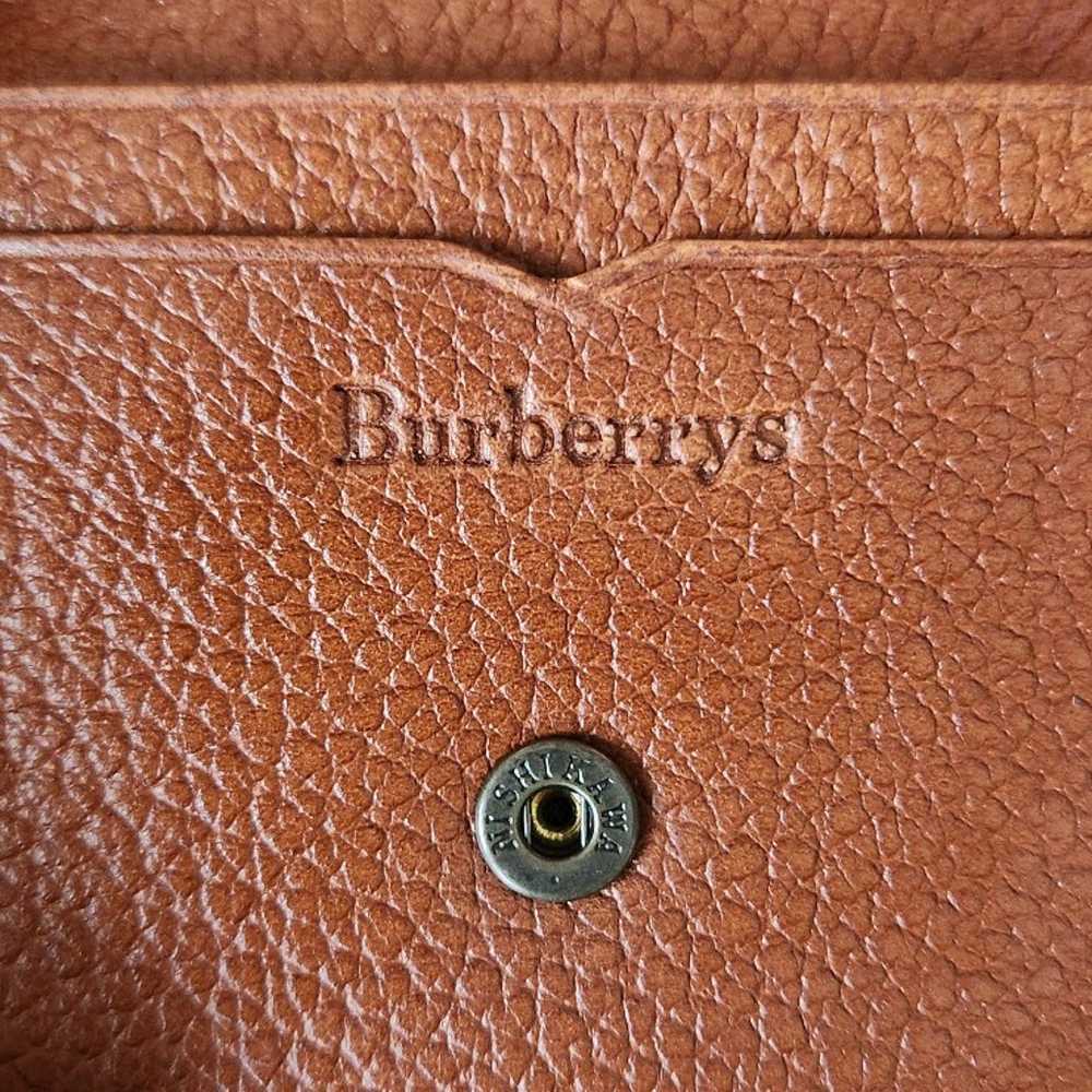 Vintage Burberry Leather Coin Pouch - image 5