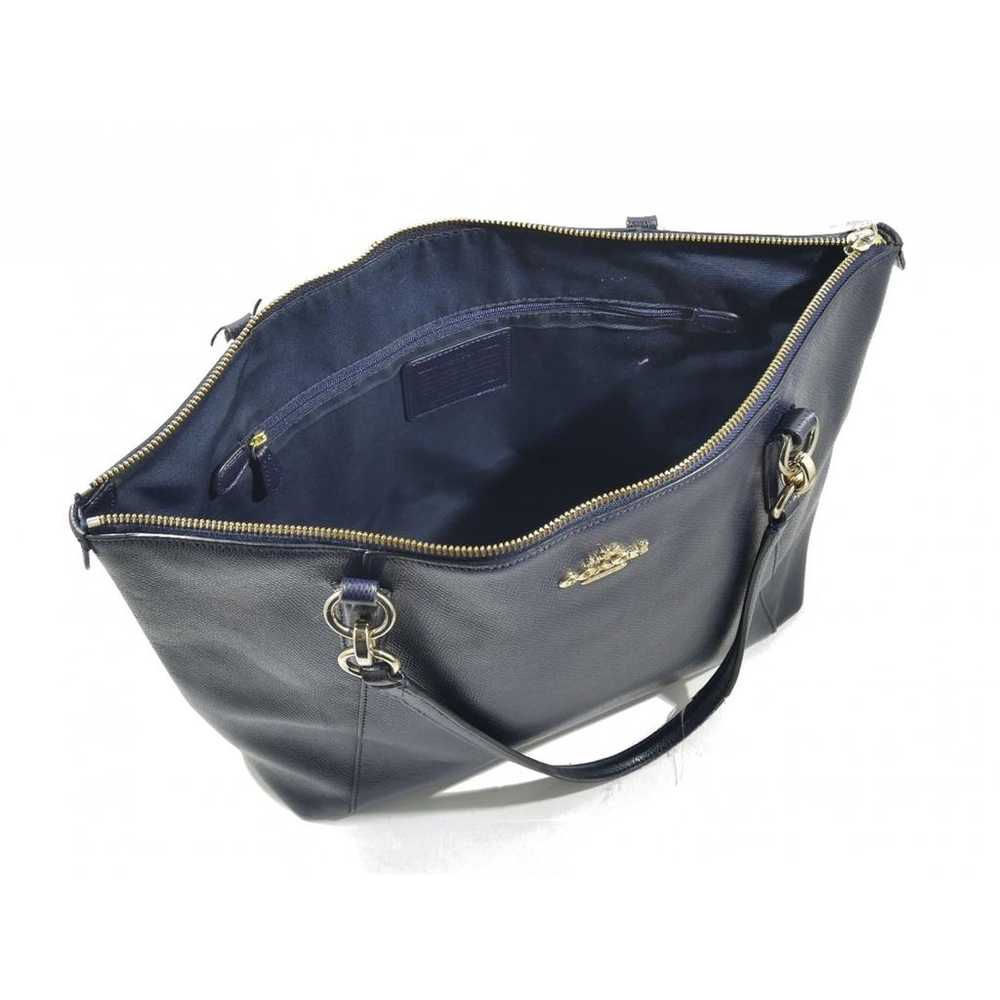 Coach Crossgrain Kitt Carry All leather handbag - image 5