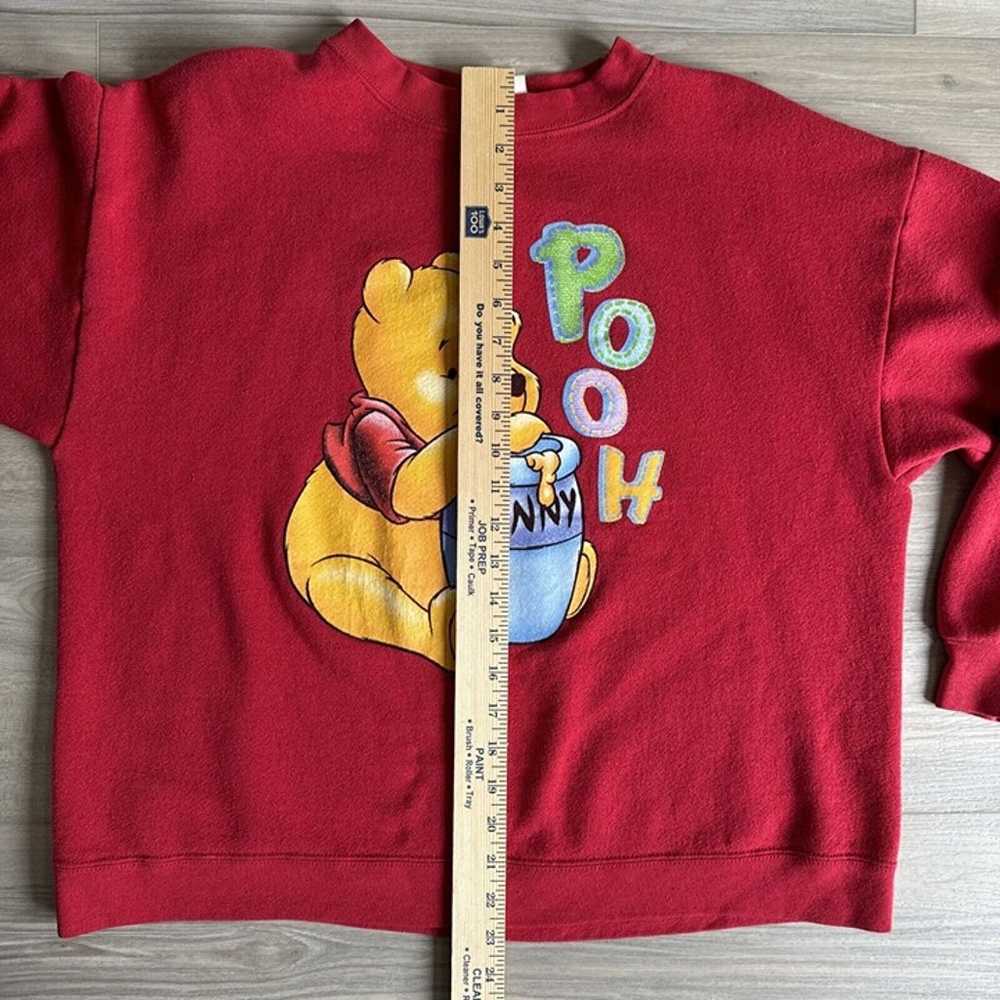 Vintage Winnie The Pooh Disney Store Sweater Crew… - image 6