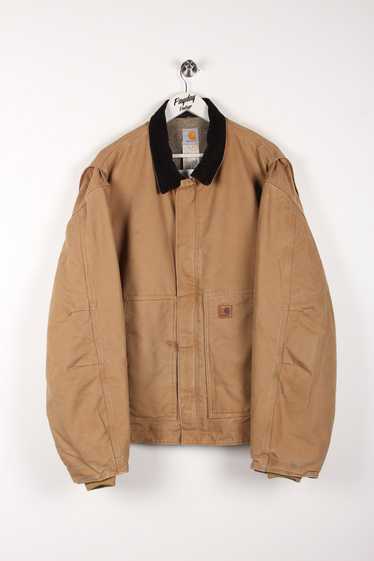 Vintage Carhartt Jacket Beige XL - image 1